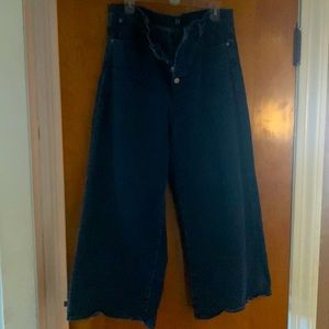 GAP cropped wide-leg jeans
